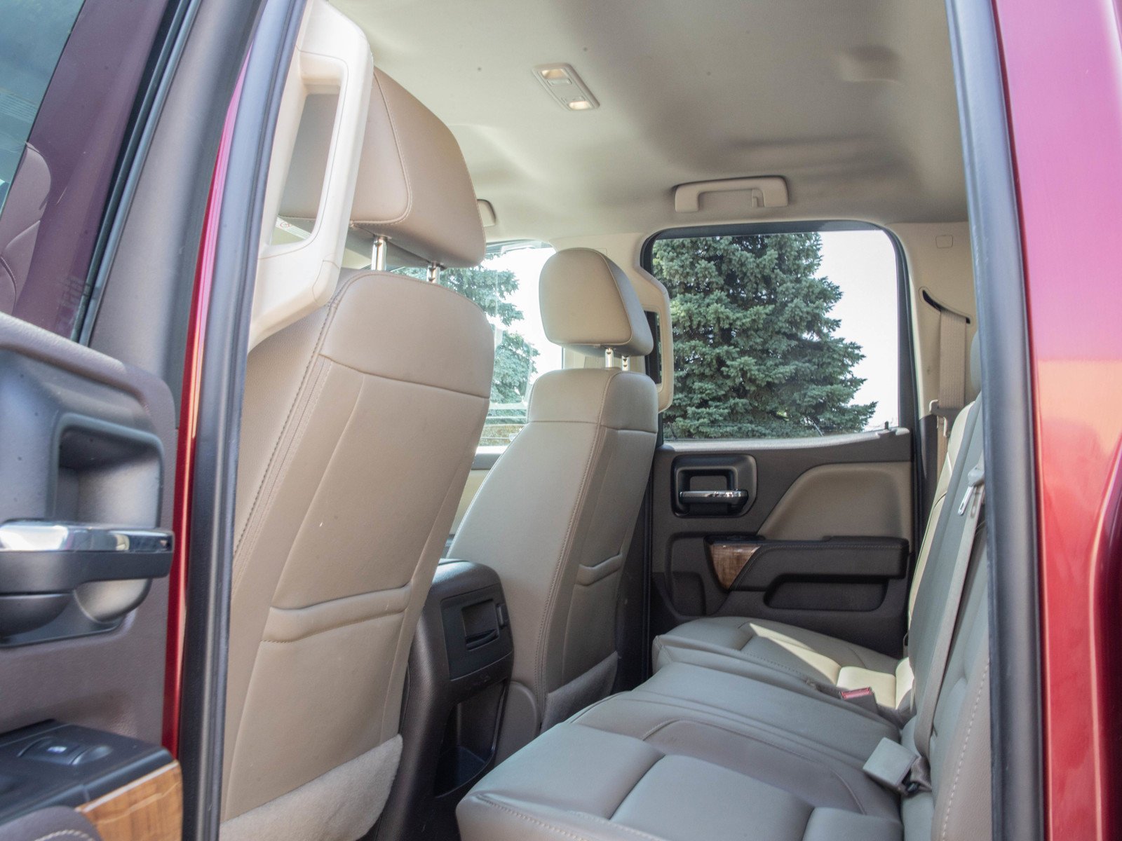 Used 2016 Crimson Red Tintcoat GMC SLT image 17