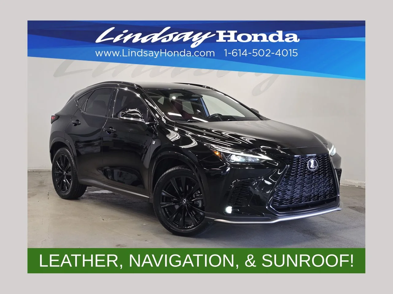 Used 2022 Obsidian Lexus 350 F SPORT Handling image 1