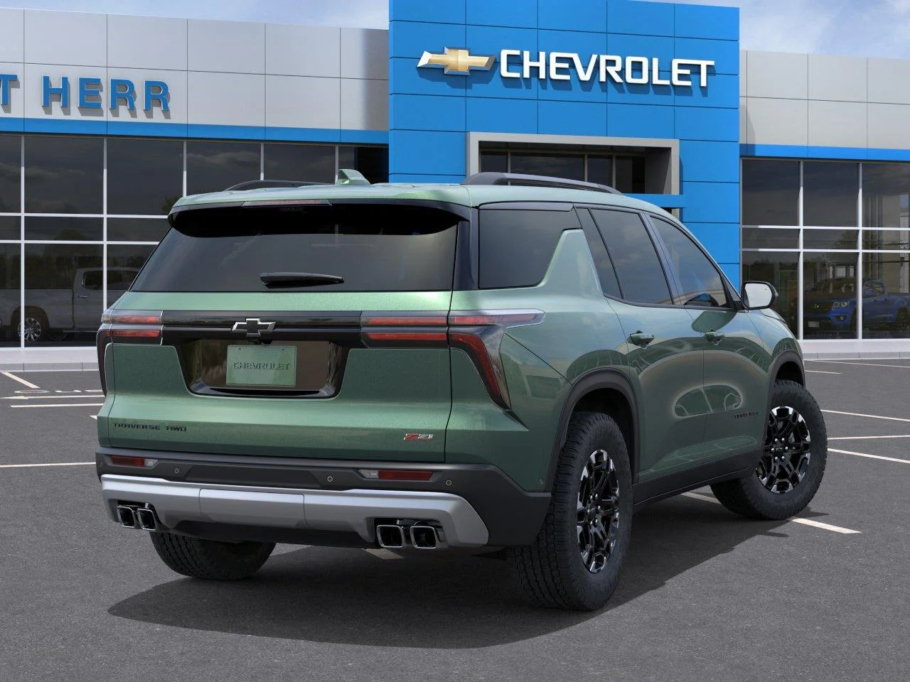 New 2027 Trillium Green Metallic Chevrolet Z71 image 4