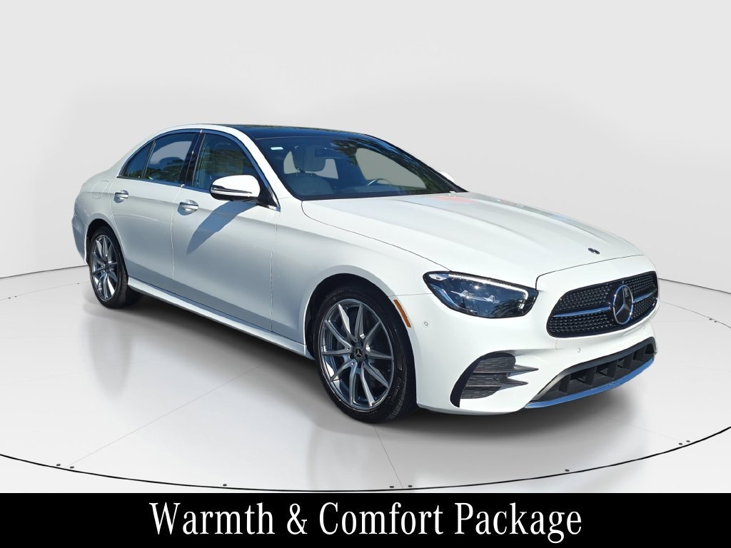 Certified Used 2022 White Mercedes-Benz E 450 image 4