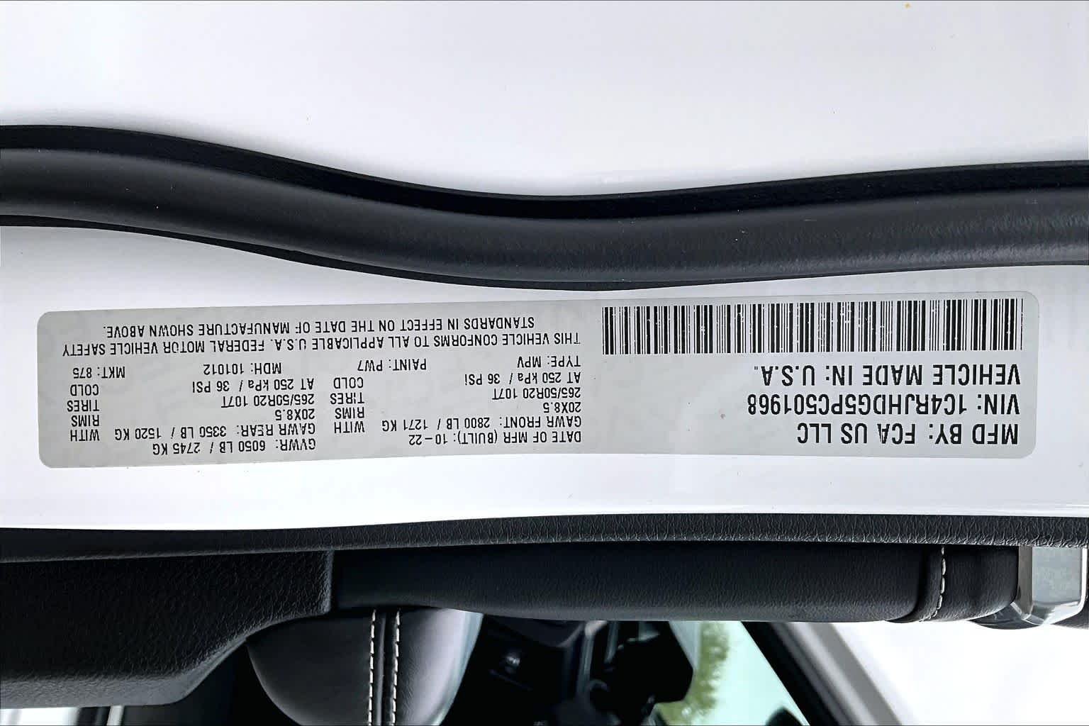 Used 2023 Bright White Clearcoat Jeep Overland image 37