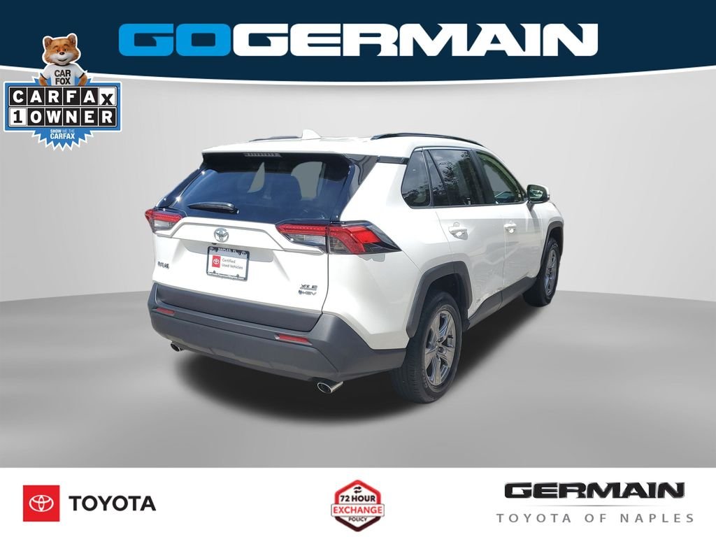 Certified Used 2025 White Toyota XLE image 9