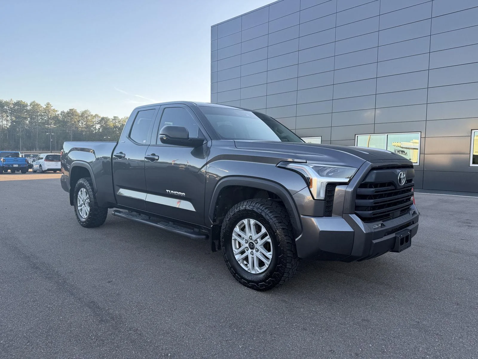 Used 2024 Magnetic Gray Metallic Toyota SR5 image 3