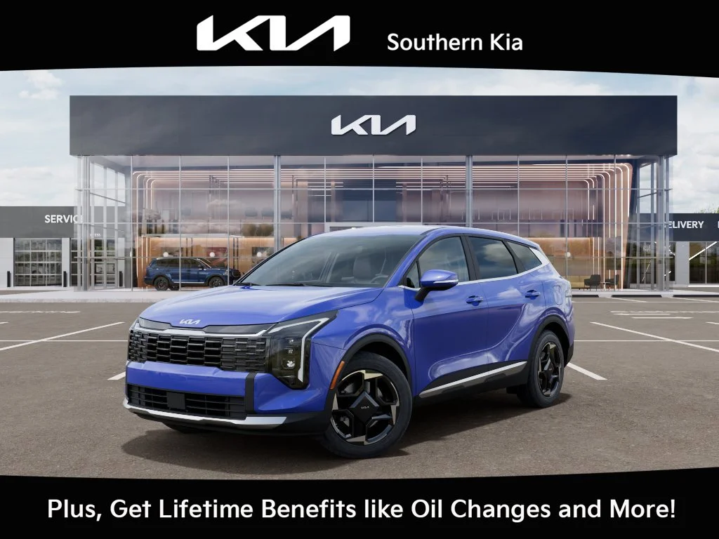 New 2027 Blue Kia EX image 1