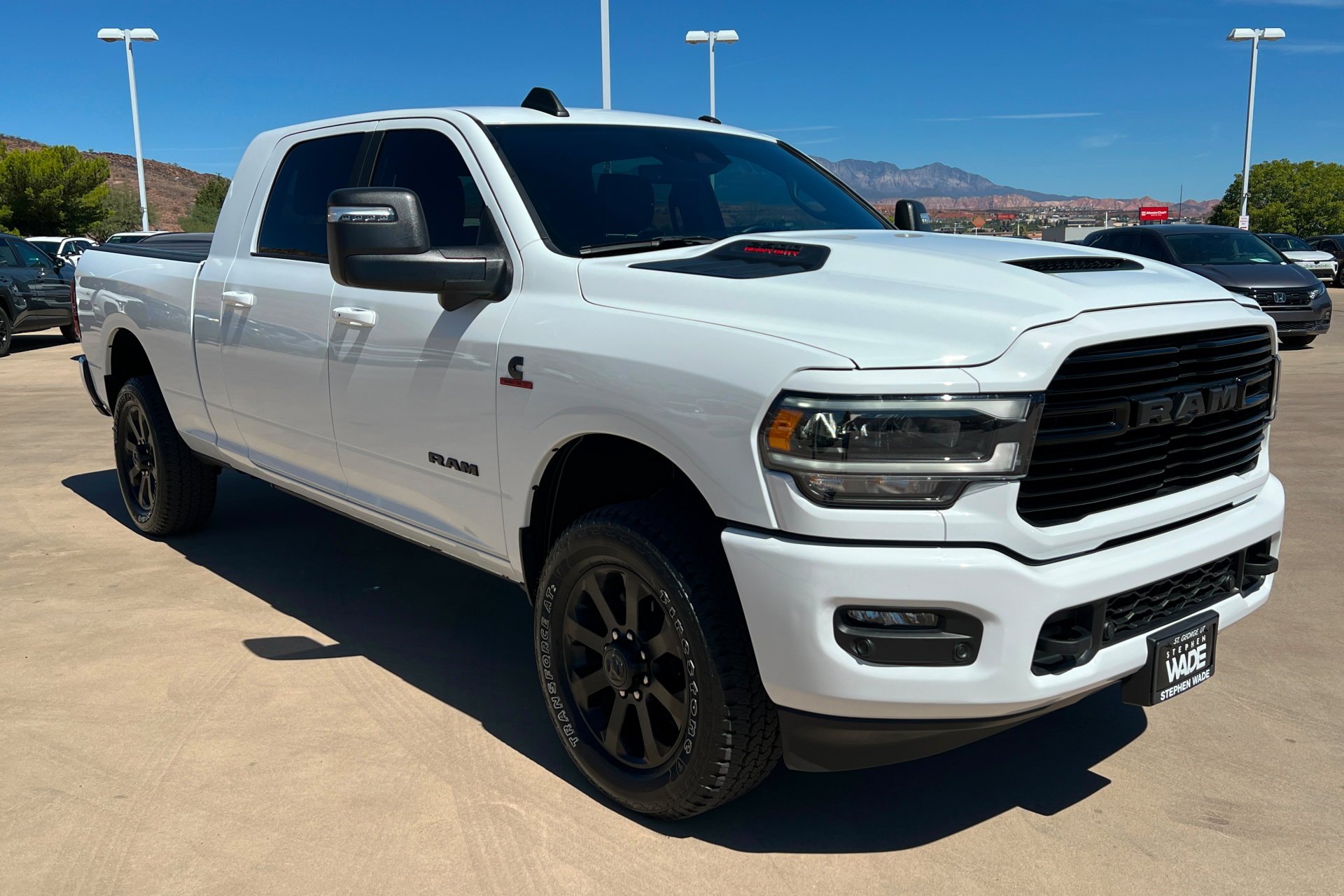 Certified Used 2024 Bright White Clearcoat Ram Laramie image 8