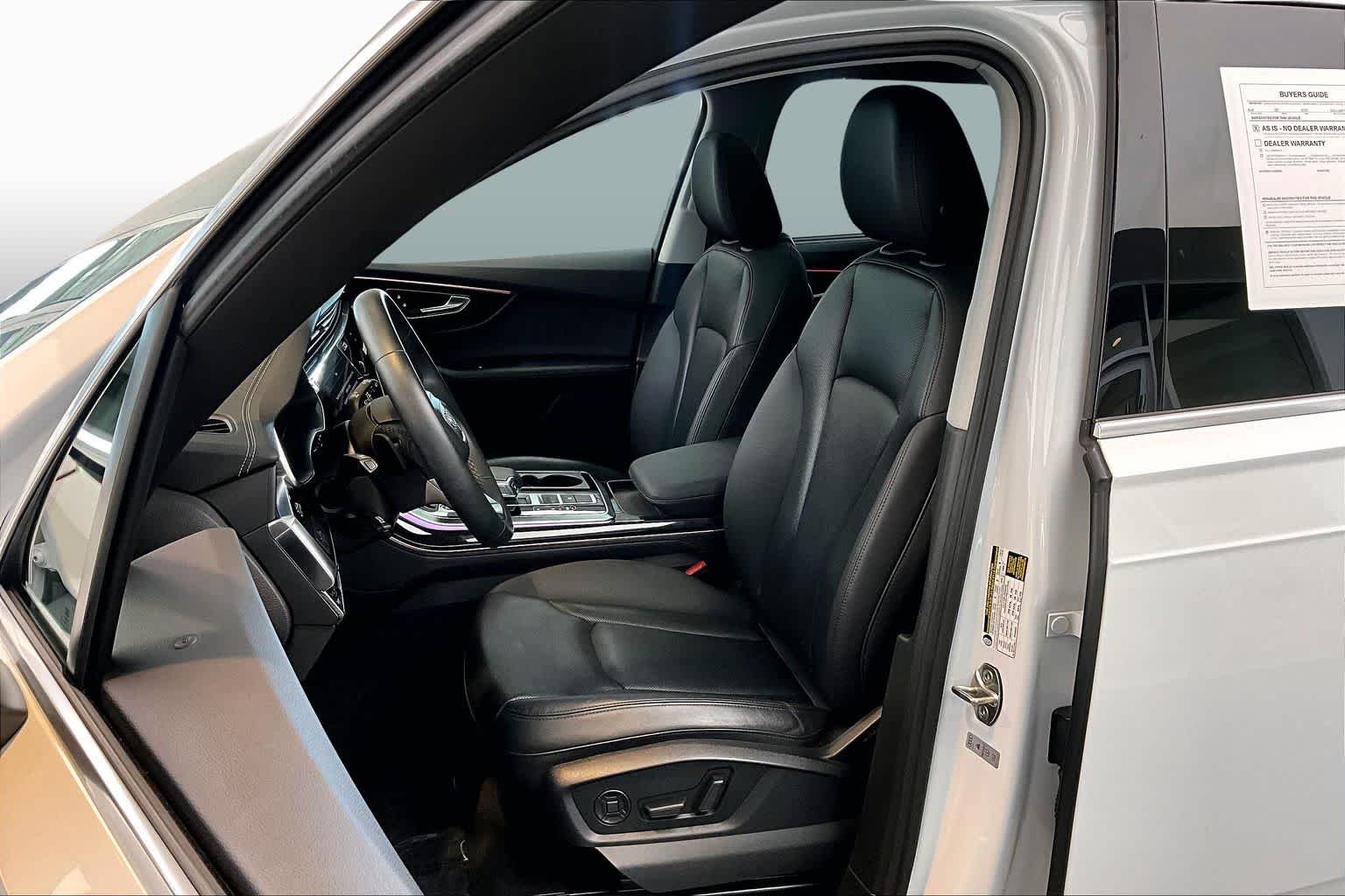 Used 2023 Glacier White Metallic Audi Premium Plus image 8