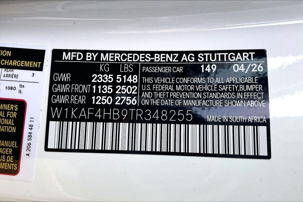 New 2026 Polar White Mercedes-Benz C 300 image 13