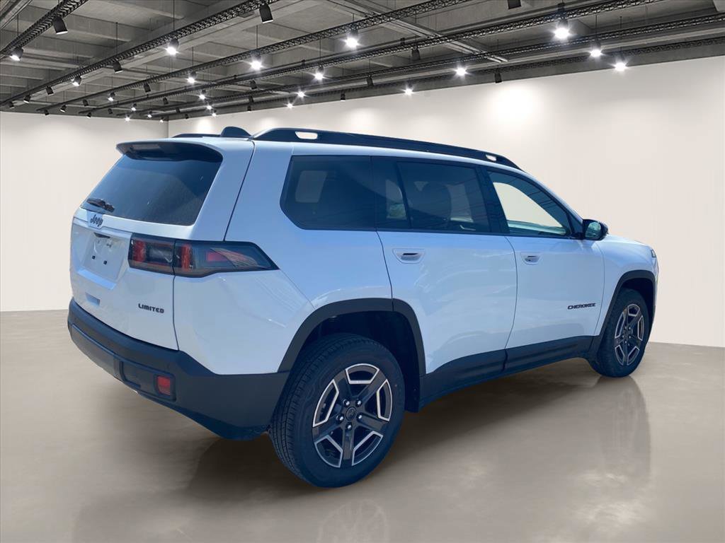 New 2026 Bright White Clear-Coat Exterior Paint Jeep Limited image 4