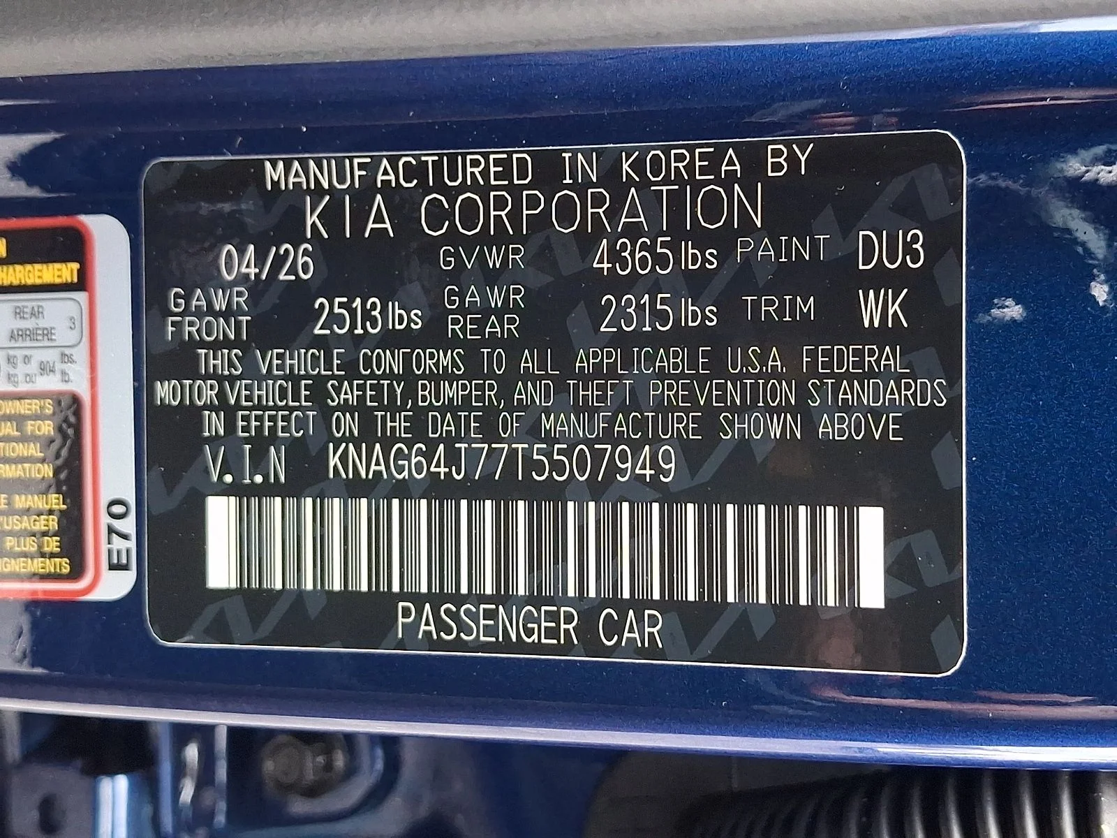New 2026 Blue Kia GT-Line image 21