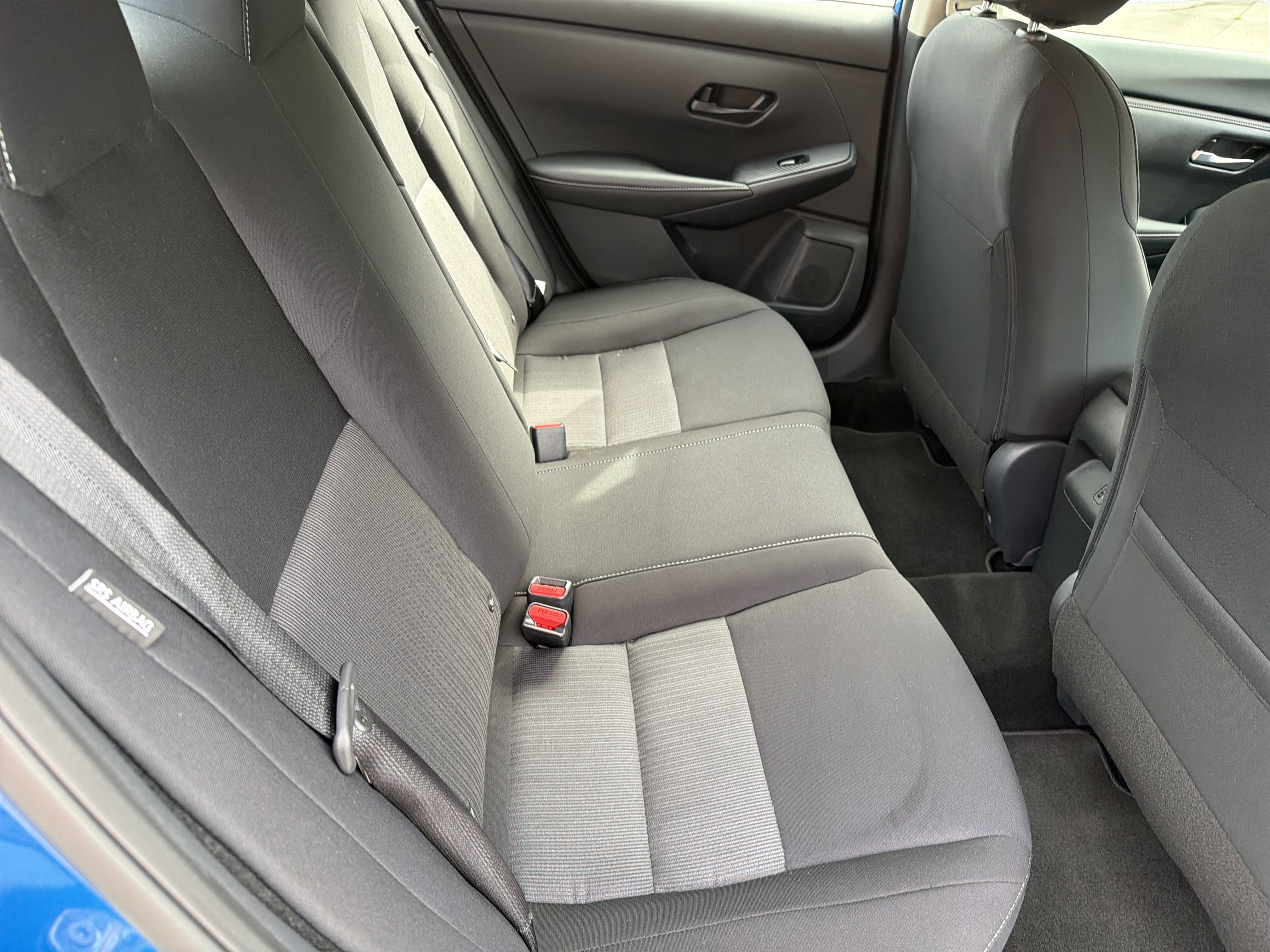 Used 2025 Electric Blue Metallic Nissan SV image 16