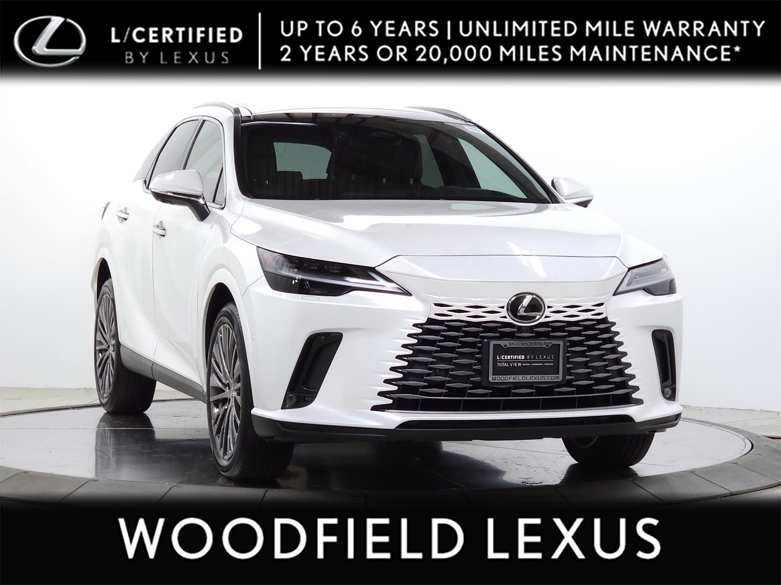 Certified Used 2024 White Lexus LUXURY image 1