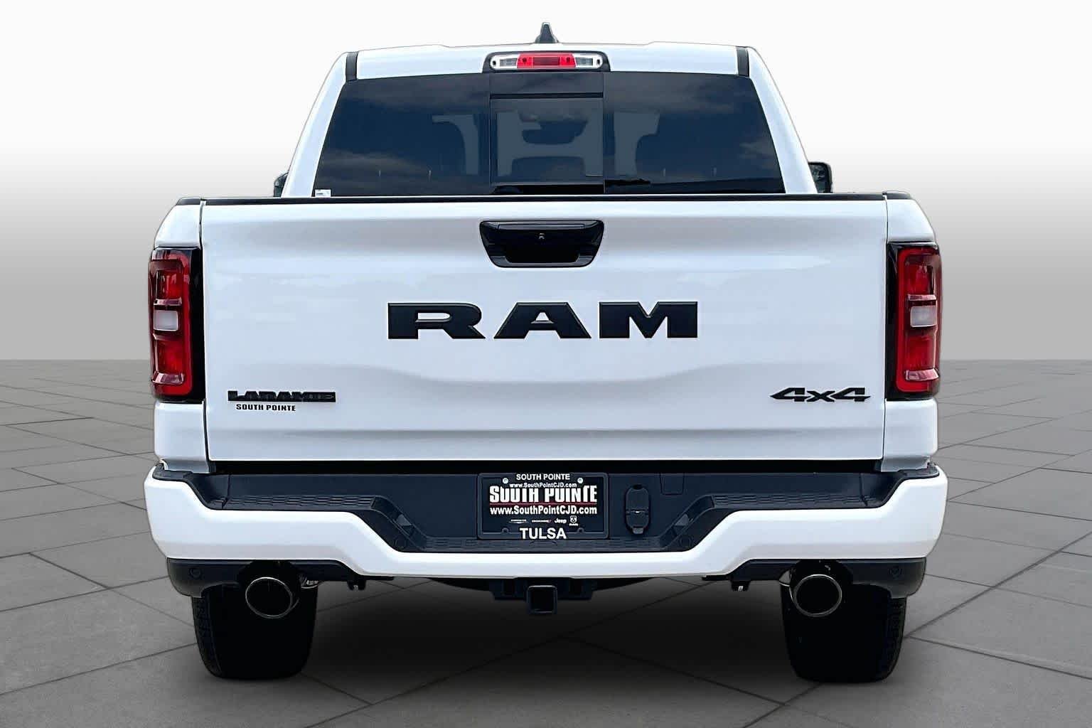 New 2026 Bright White Clear-Coat Exterior Paint RAM Laramie image 4