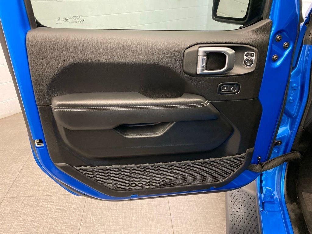 Used 2022 Blue Jeep Unlimited Sahara 4xe image 19