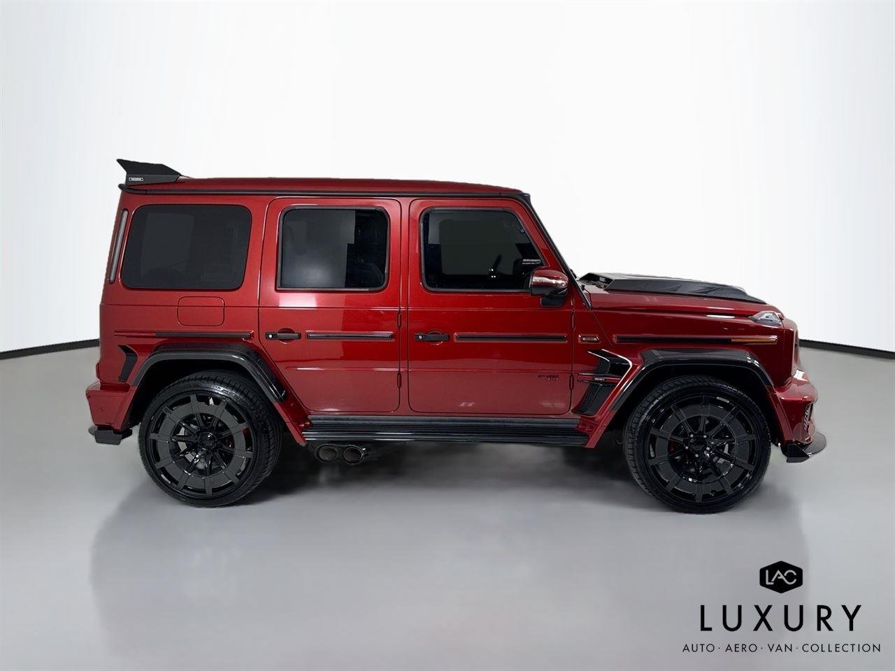 Used 2021 designo Cardinal Red Metallic Mercedes-Benz AMG® G 63 | Brabus Widebody image 5