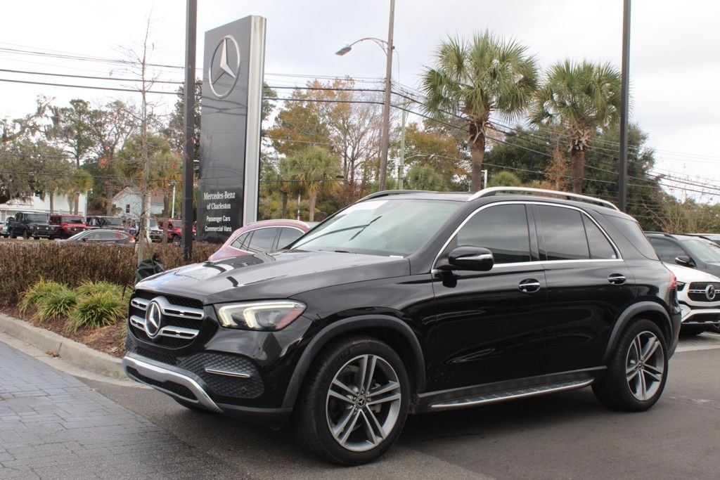 Used 2022 Black Mercedes-Benz GLE 350 image 1