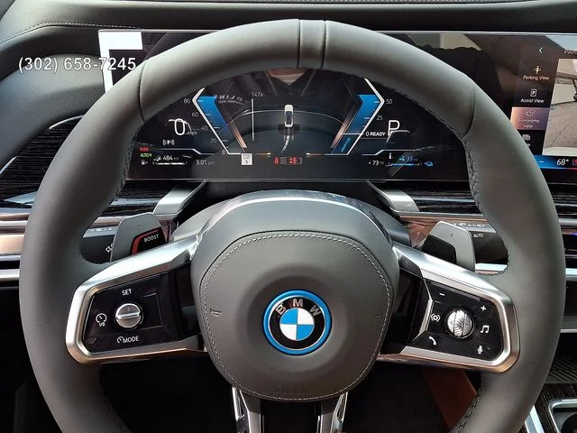 New 2026 Mineral White Metallic BMW 750e xDrive image 17
