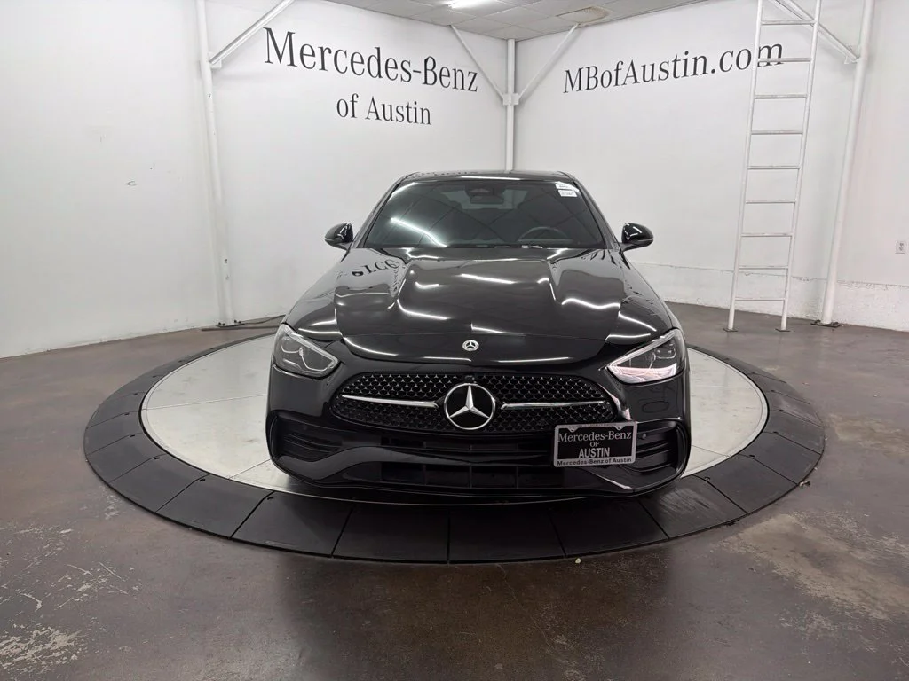 Certified Used 2024 Black Mercedes-Benz C 300 image 2