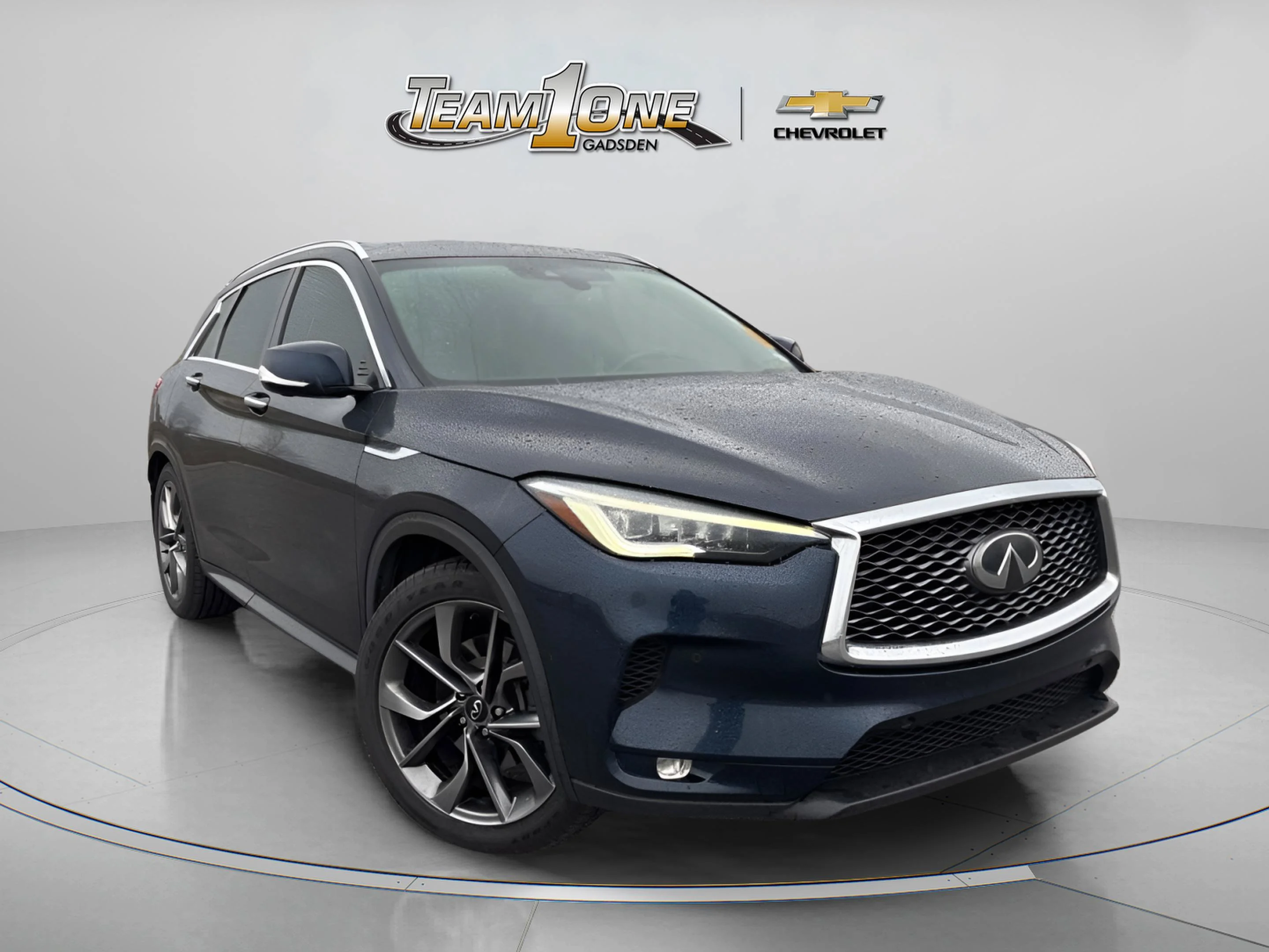 Used 2020 Blue INFINITI AUTOGRAPH AWD image 1