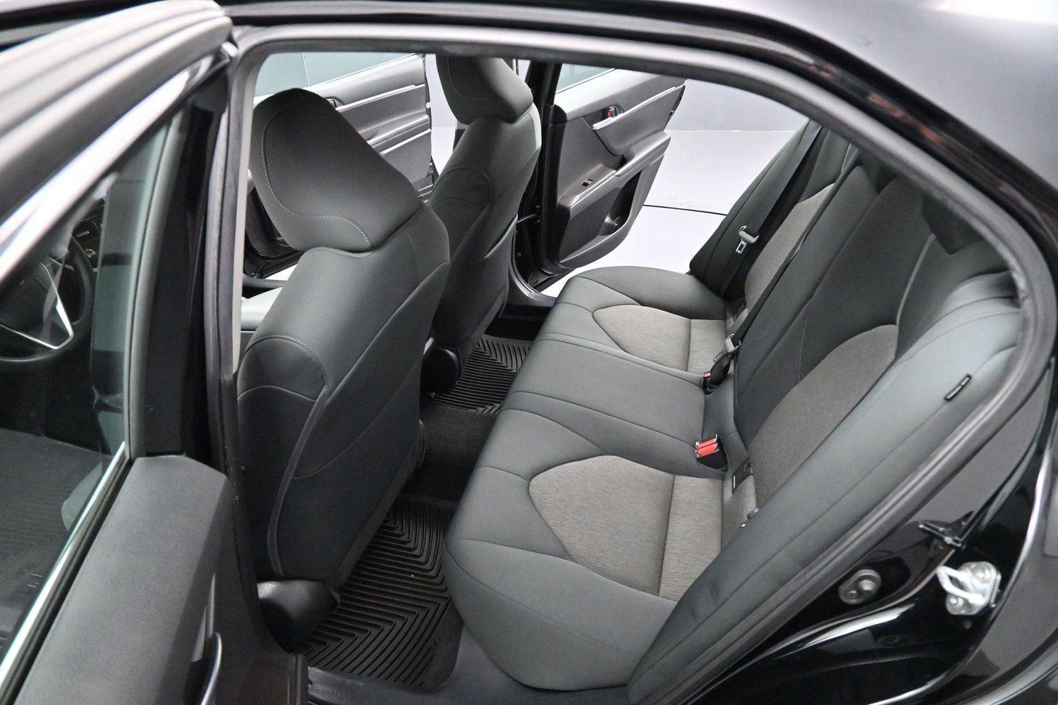 Used 2022 Midnight Black Metallic Toyota LE image 27