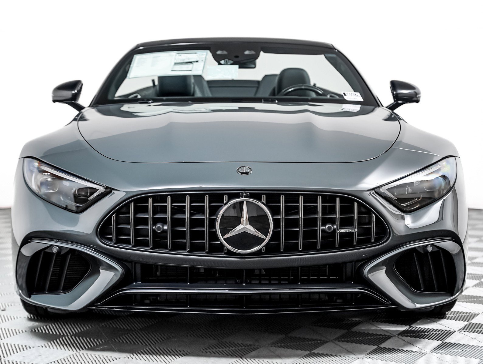 New 2026 MANUFAKTUR Silicon Grey Solid Mercedes-Benz AMG® SL 55 Roadster image 7