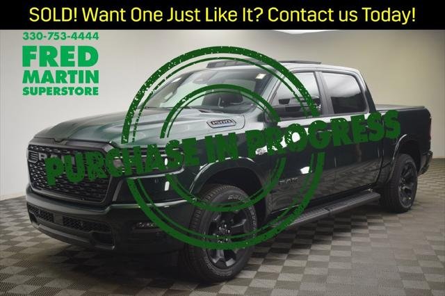 New 2026 Serrano-Green Metallic Exterior Paint RAM BIG HORN image 12