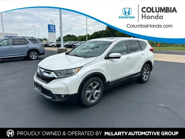 Used 2018 White Honda EX image 1