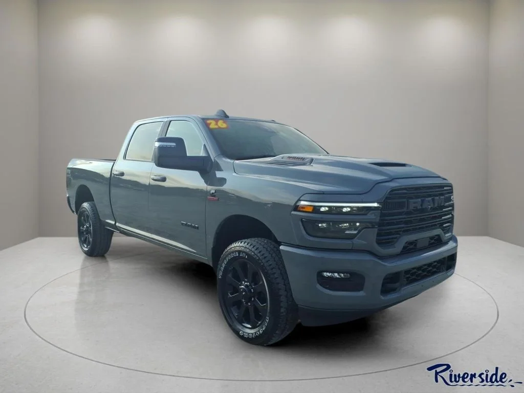 New 2026 Ceramic Gray Clear-Coat Exterior Paint RAM Laramie image 1