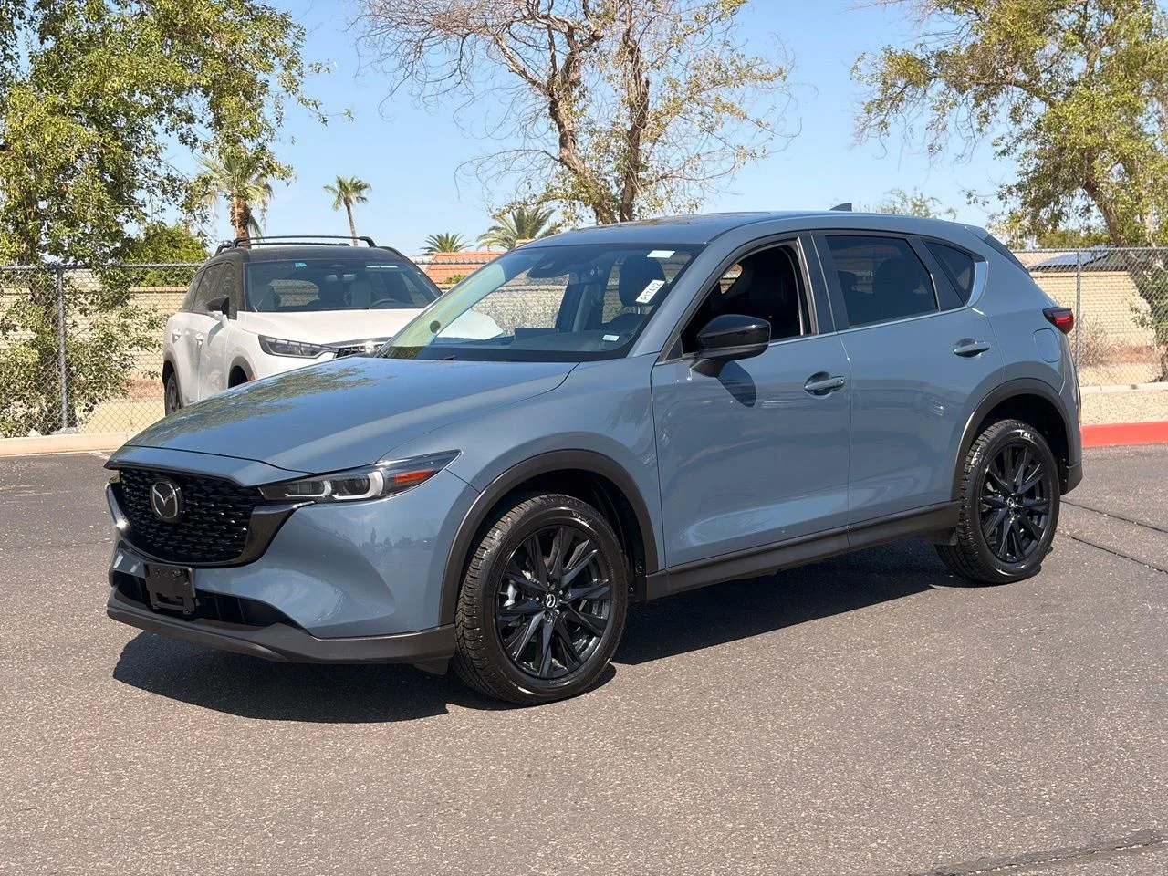 Used 2024 Polymetal Gray Metallic Mazda 2.5 S Carbon Edition image 1