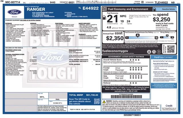 New 2026 Avalanche Ford Lariat image 5