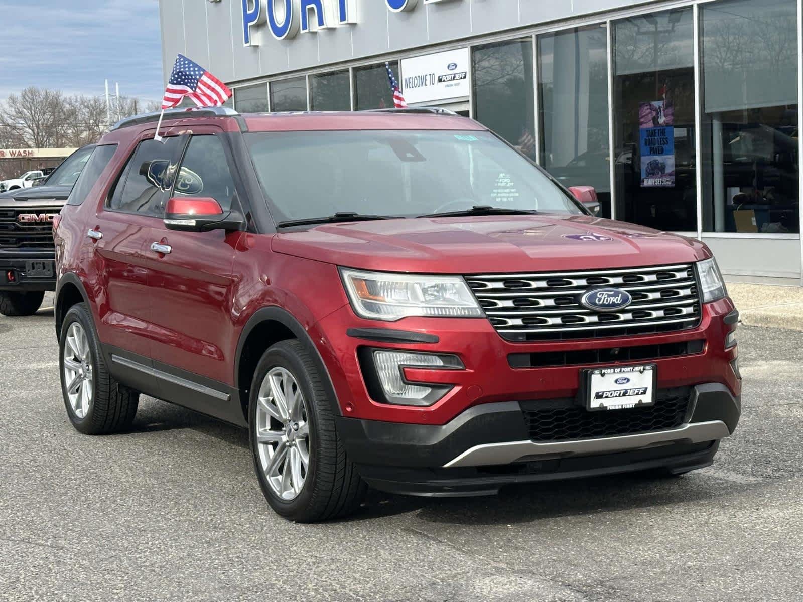 Used 2016 Ford Explorer Limited with VIN 1FM5K8FHXGGD08253 for sale in Port Jefferson Station, NY
