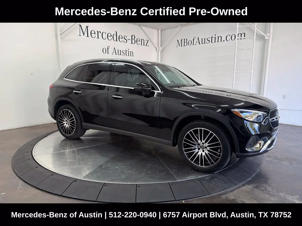 Certified Used 2026 Black Mercedes-Benz GLC 300 image 1