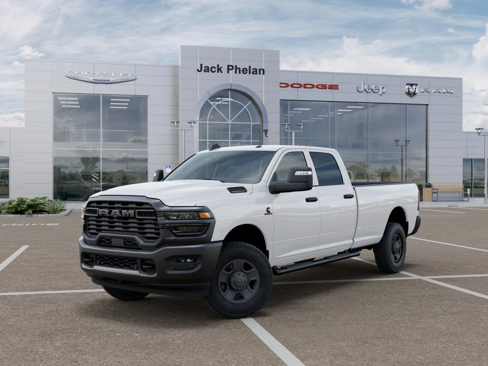 New 2026 Bright White Clear-Coat Exterior Paint RAM Tradesman image 31