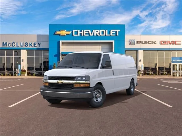 New 2026 White Chevrolet Work Van image 8