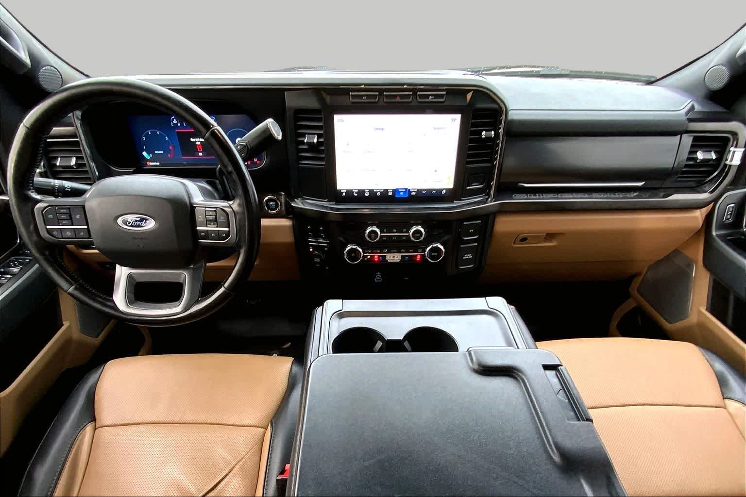 Used 2023 Antimatter Blue Metallic Ford LARIAT image 13