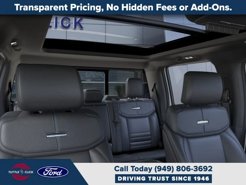 New 2026 Star White Metallic Tri-Coat Ford Platinum image 22