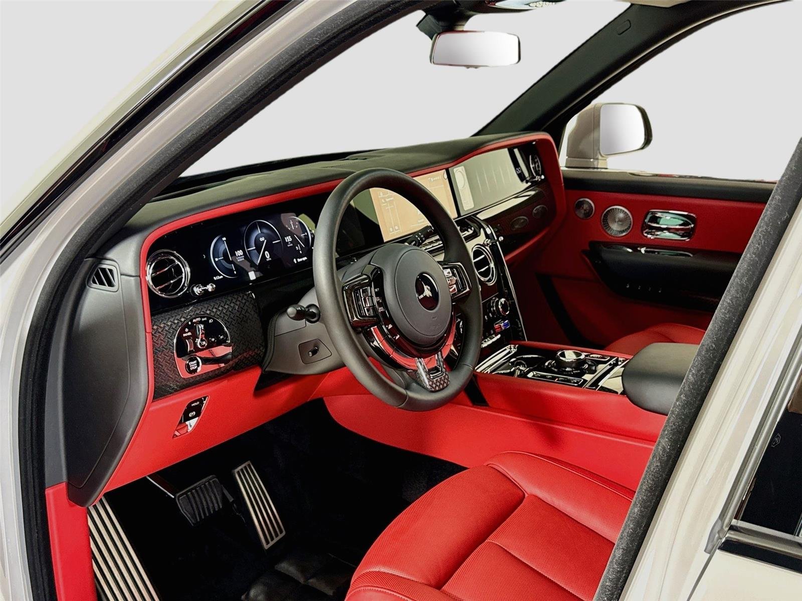 Used 2025 Tempest Gray Rolls-Royce Black Badge | Bespoke Audio | Starlight Roof image 13