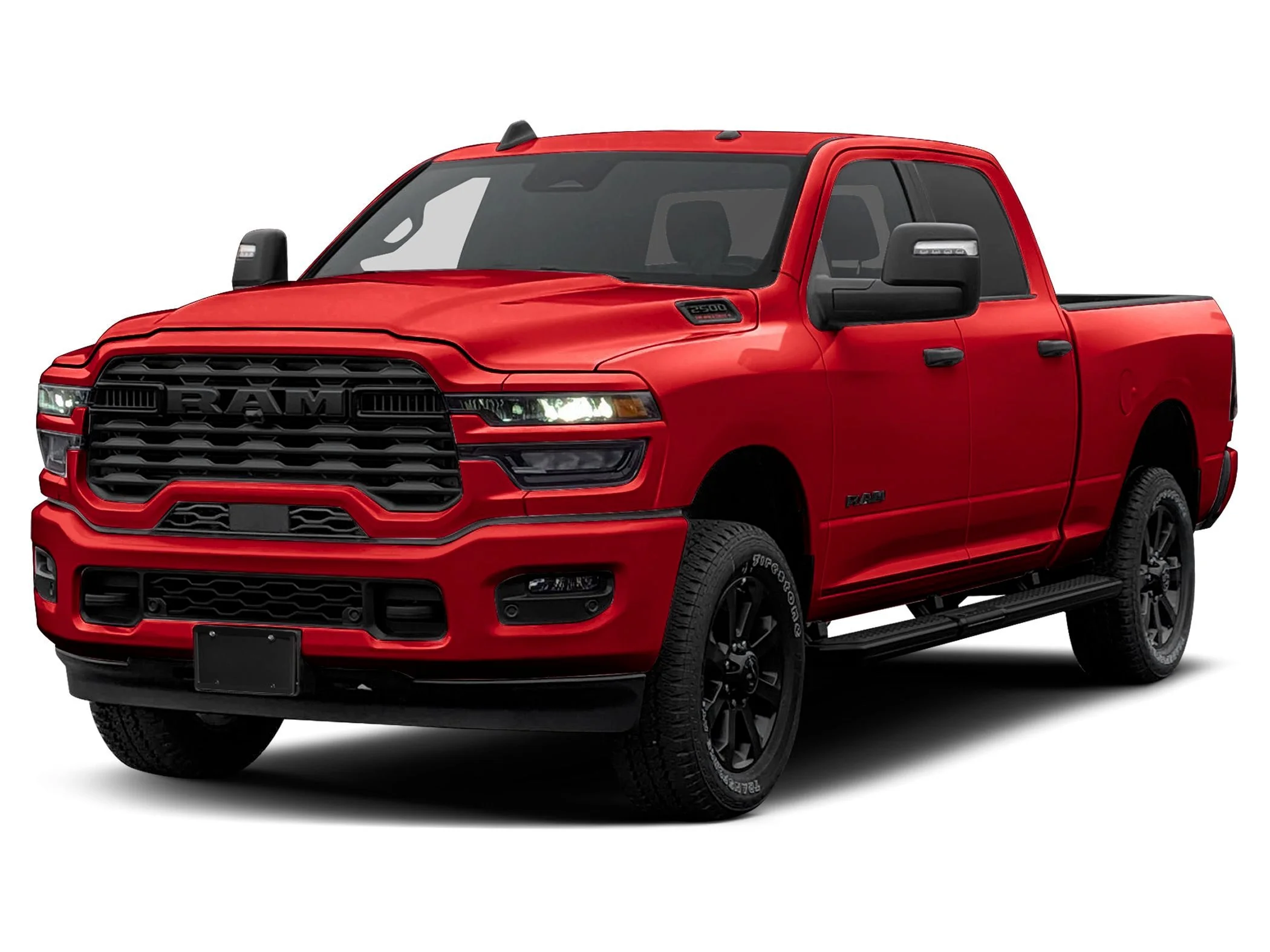 New 2026 Molten Red Pearlcoat Ram BIG HORN CREW CAB 4X4 6
