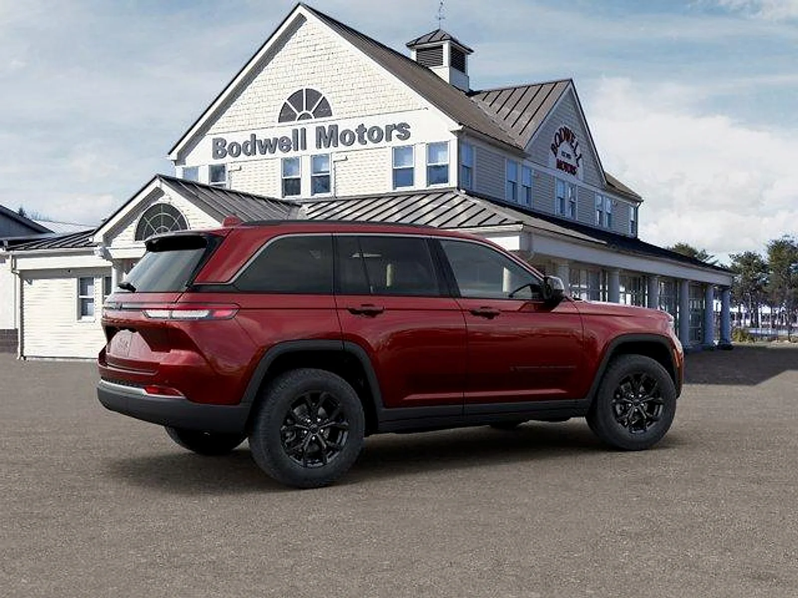 New 2026 Velvet Red Pearl-Coat Exterior Paint Jeep Altitude 4x4 image 4