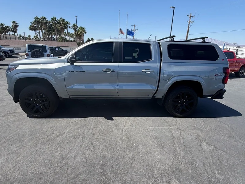 Used 2024 Sterling Gray Metallic Chevrolet Z71 image 6