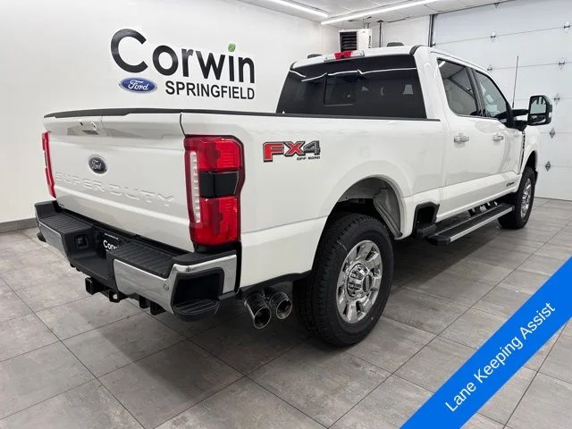 New 2026 Star White Metallic Tri-Coat Ford F-350® Lariat® image 5