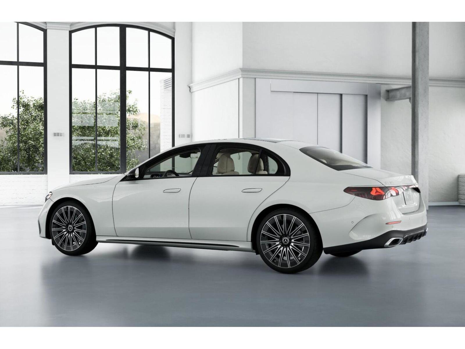 New 2026 MANUFAKTUR Moonlight White Metallic Mercedes-Benz E 450 image 31