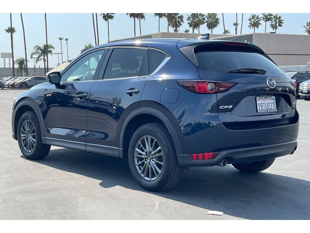 Used 2019 Deep Crystal Blue Mica Mazda Touring image 4