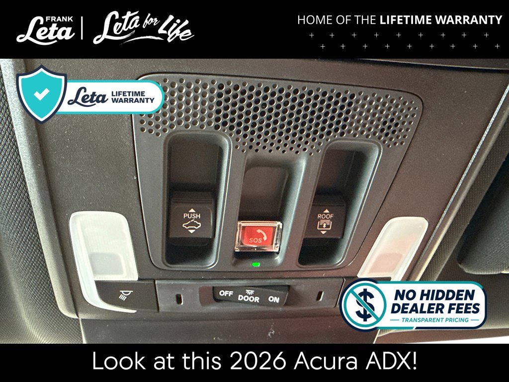New 2026 Platinum White Pearl Acura w/A-Spec Package image 25