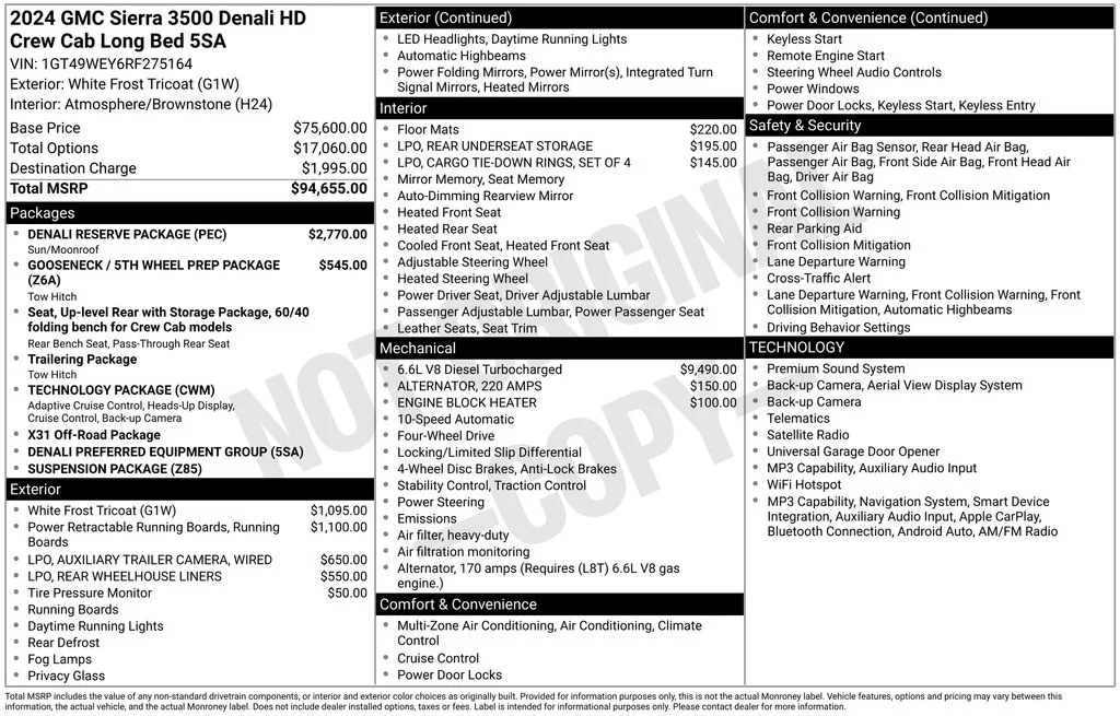 Used 2024 White GMC Denali image 10