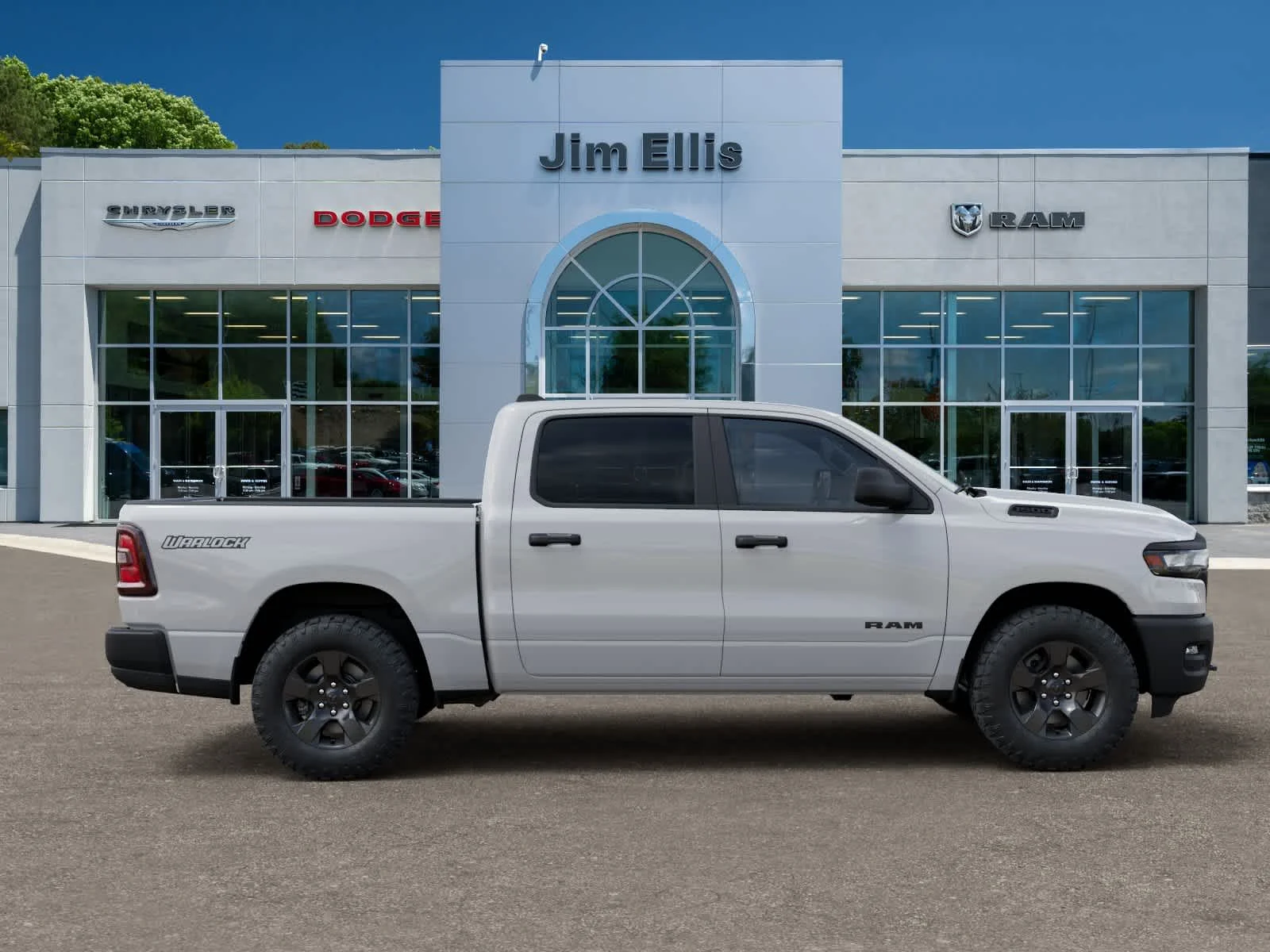 New 2026 Bright White Clear-Coat Exterior Paint RAM Warlock image 21