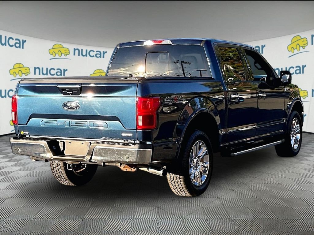 Used 2020 Blue Ford Lariat image 6