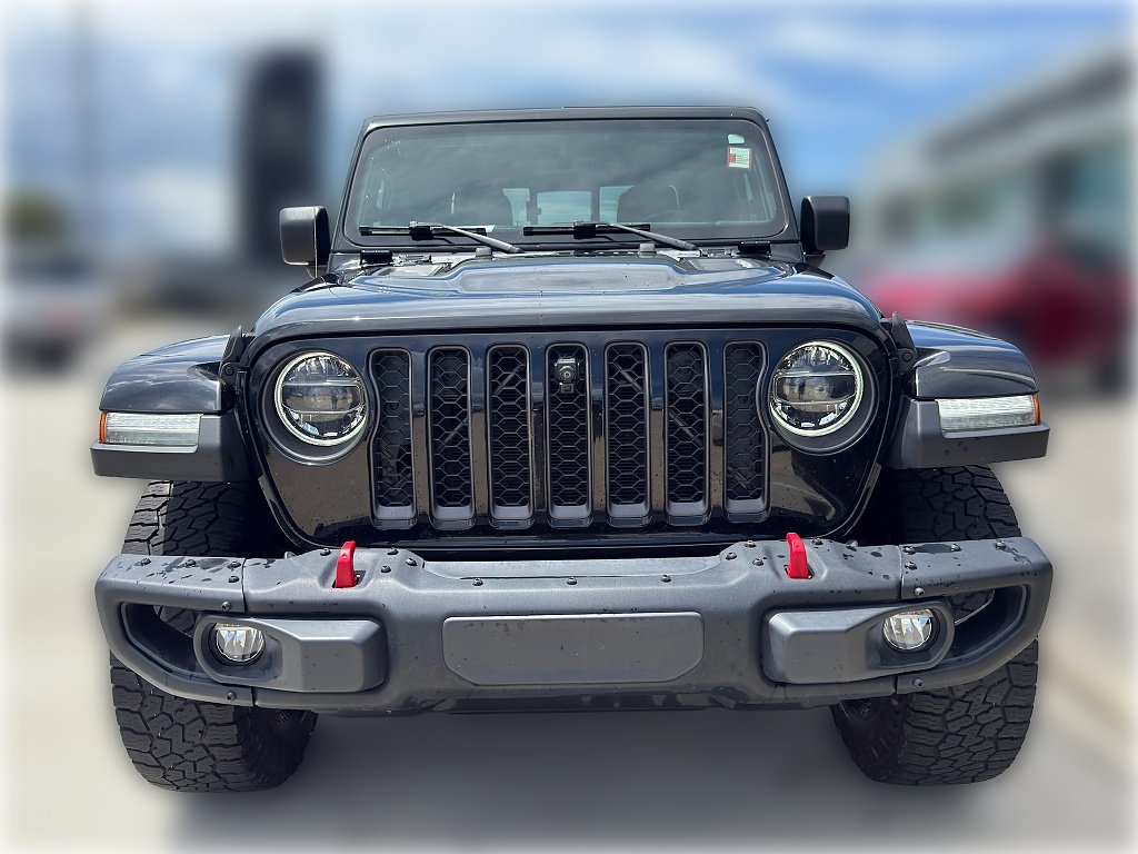Used 2021 Black Clear Coat Jeep Rubicon image 2