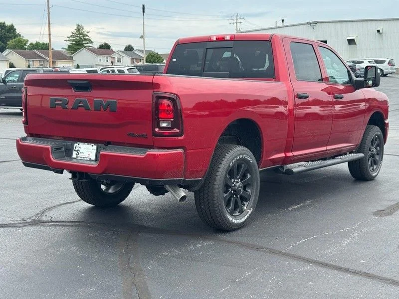 New 2026 Molten Red Pearl-Coat Exterior Paint RAM Tradesman image 3