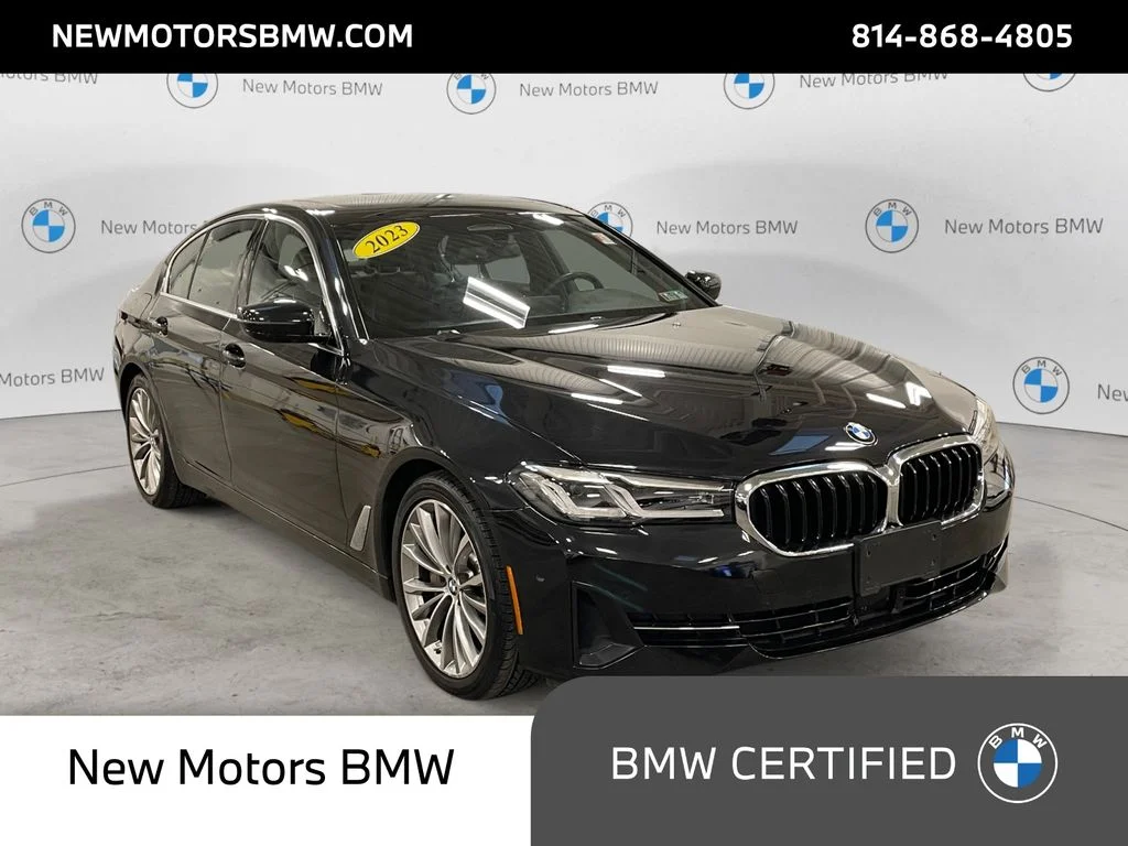 Used 2023 Black Sapphire Metallic BMW 530i xDrive image 7