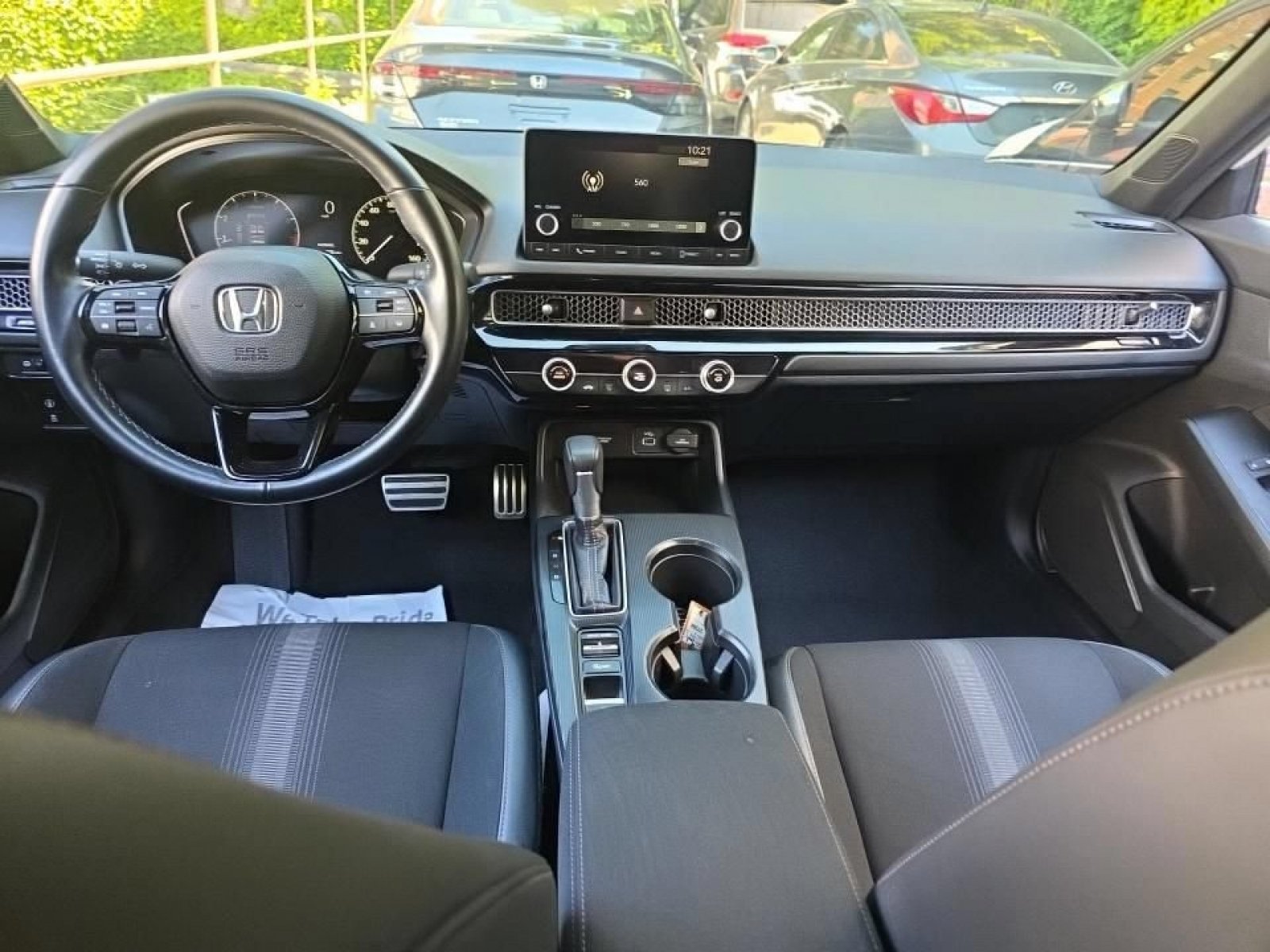 Certified Used 2024 Platinum White Pearl Honda Sport image 11